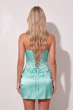Philomene Aqua detail 1 homecoming dress