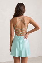 Avenna Aqua detail 1 homecoming dress