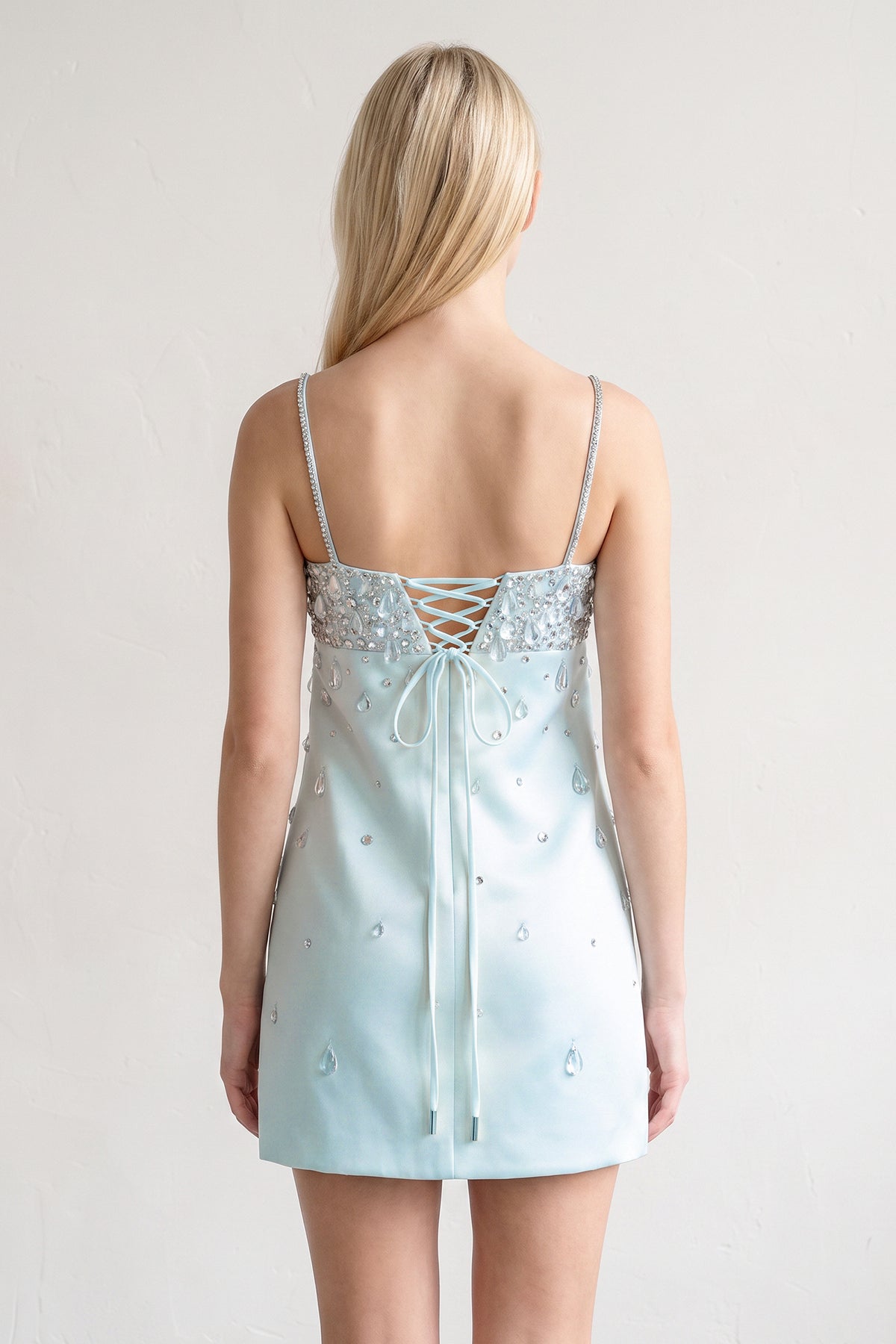 Alouette Aqua detail 1 homecoming dress