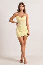 Aqua Sweetheart Sheath Embroidered Appliqued Corset Homecoming Dress