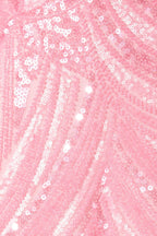 Daphne Soleil Rose Pink detail 1 prom dress