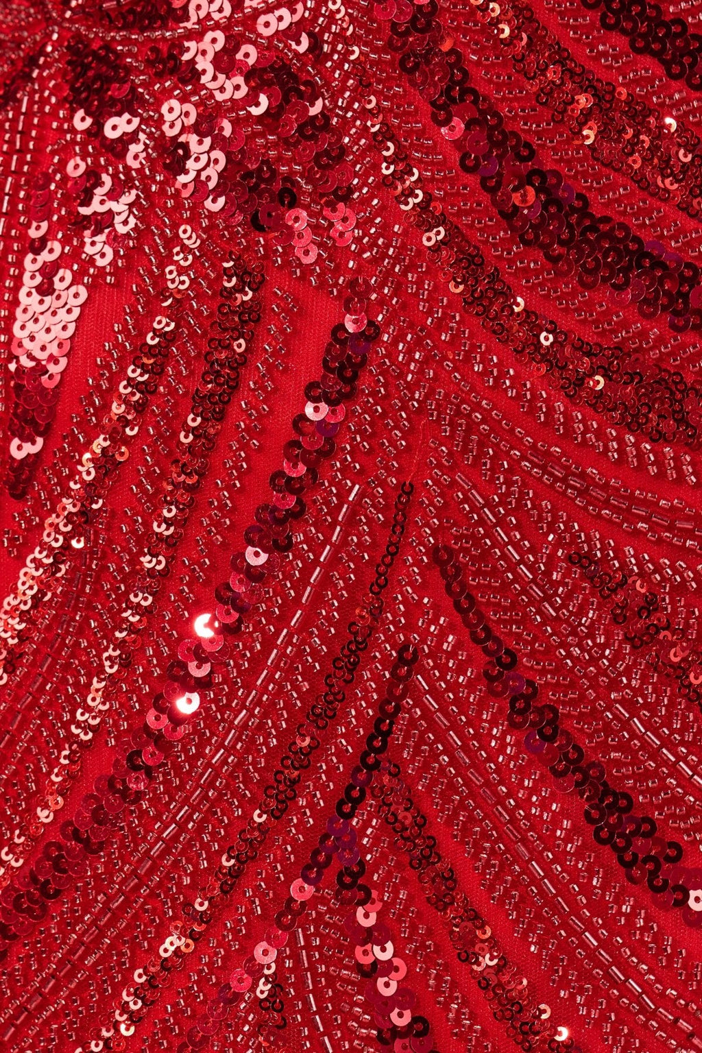 Daphne Soleil Red detail 1 prom dress