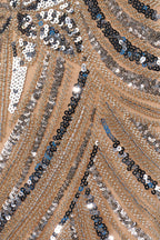 Josephine Silver detail 1 evening dress