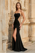 Amabel Black front view prom dress