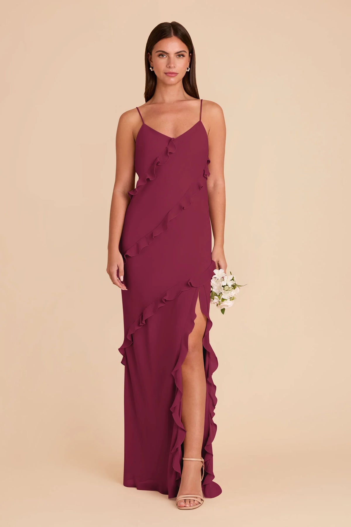 Vivienne Berry front view bridesmaid dress