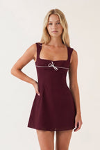 Zenobia Black detail 3 homecoming dress