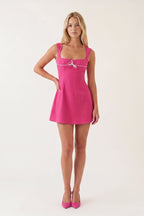 Zenobia Black detail 6 homecoming dress