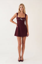 Zenobia Black detail 4 homecoming dress