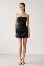 Serena Black detail 2 homecoming dress