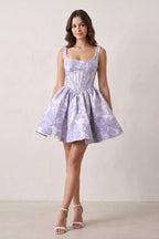 Ginevra Blue detail 4 homecoming dress