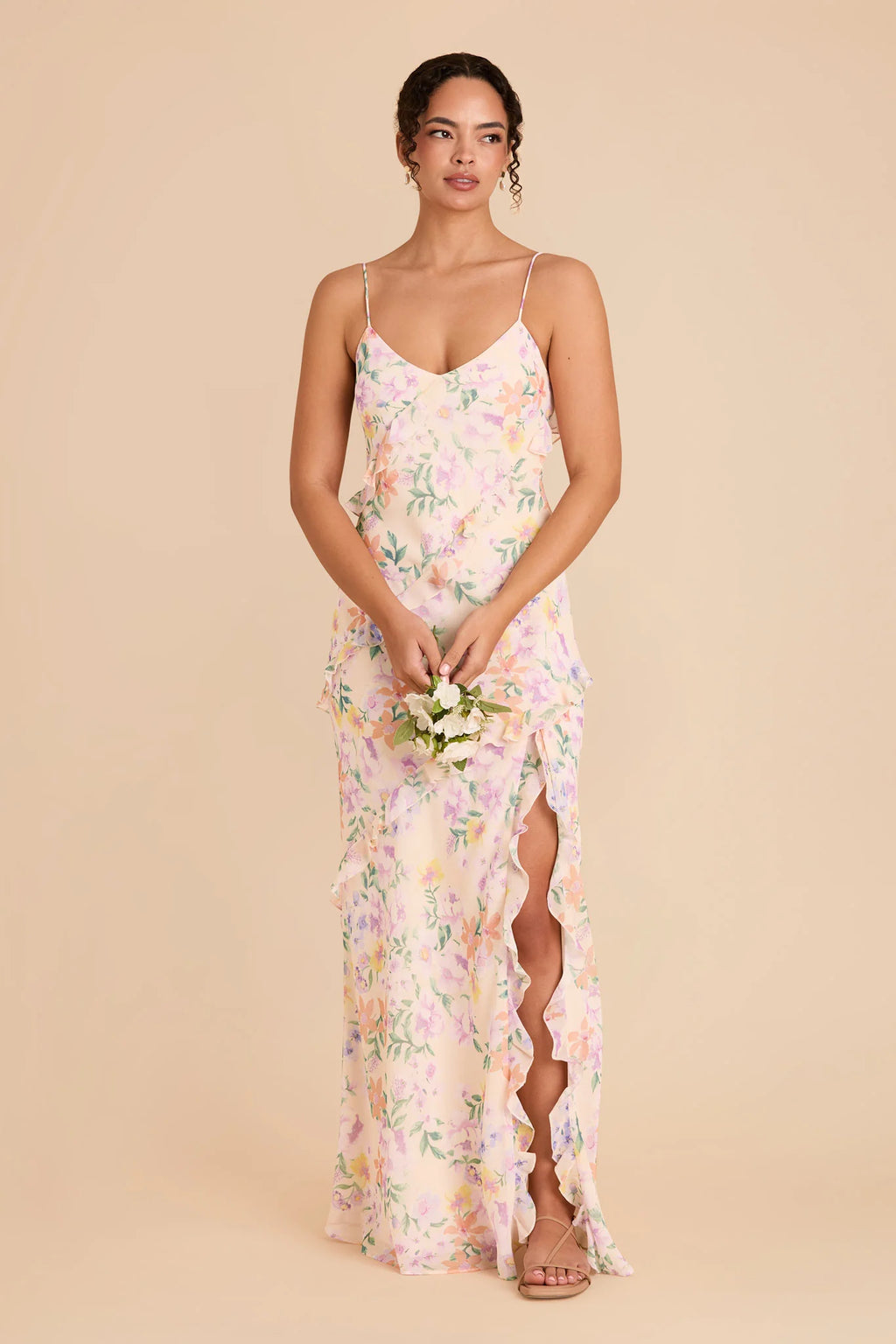 Vivienne Botanical Blooms alternate view 1 bridesmaid dress