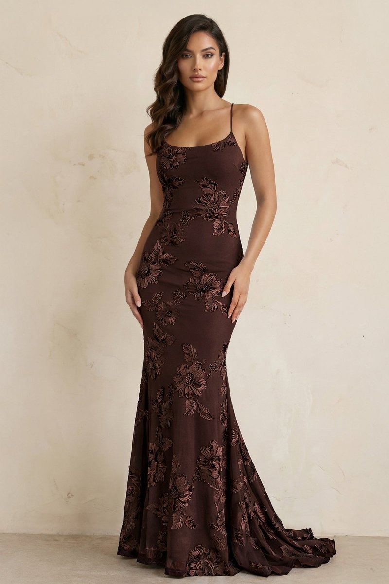 Sky Blue Spaghetti Straps Mermaid Tulle Long Formal Prom Gown With Appliques