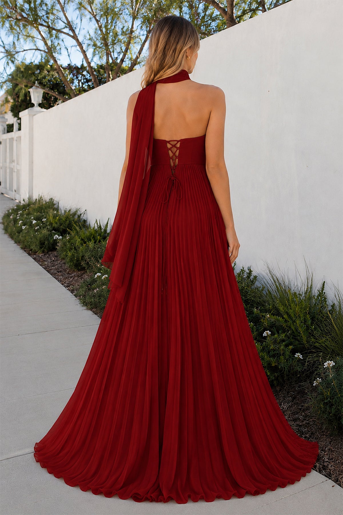 A Line Light Pink Sweetheart Chiffon Long Formal Prom Gown