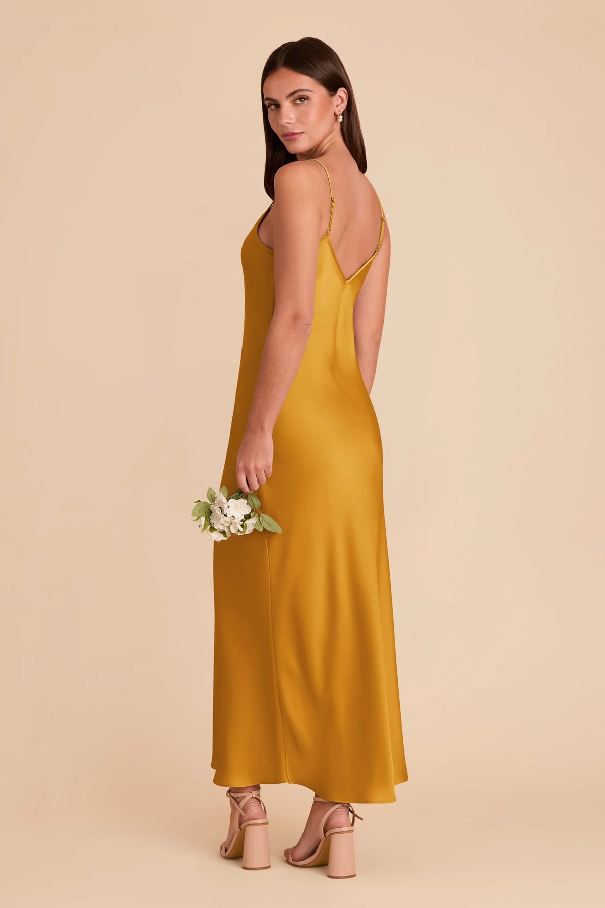 Amara Butterscotch alternate view 3 bridesmaid dress