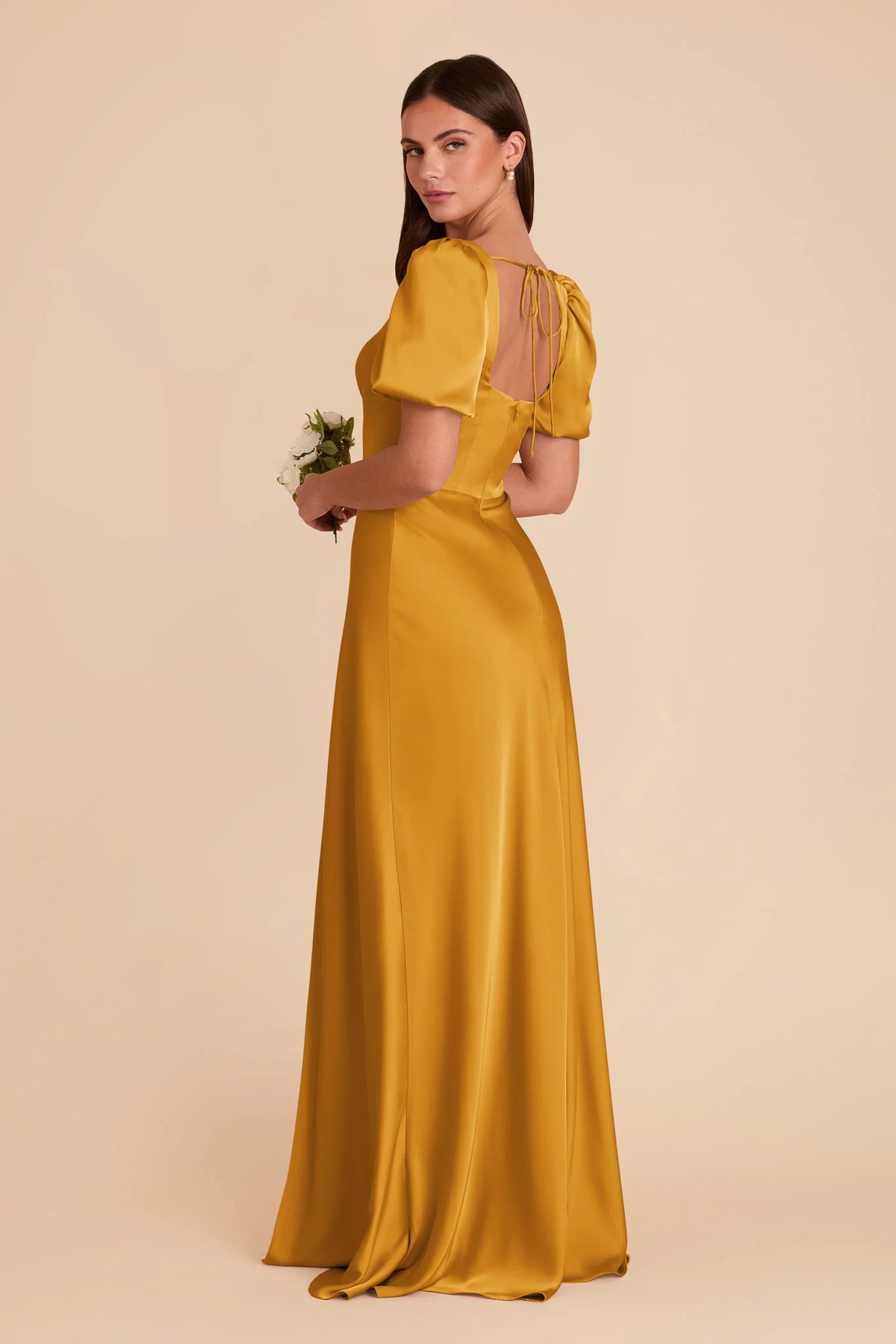Selene Butterscotch alternate view 4 bridesmaid dress