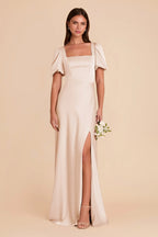 Selene Champagne alternate view 2 bridesmaid dress