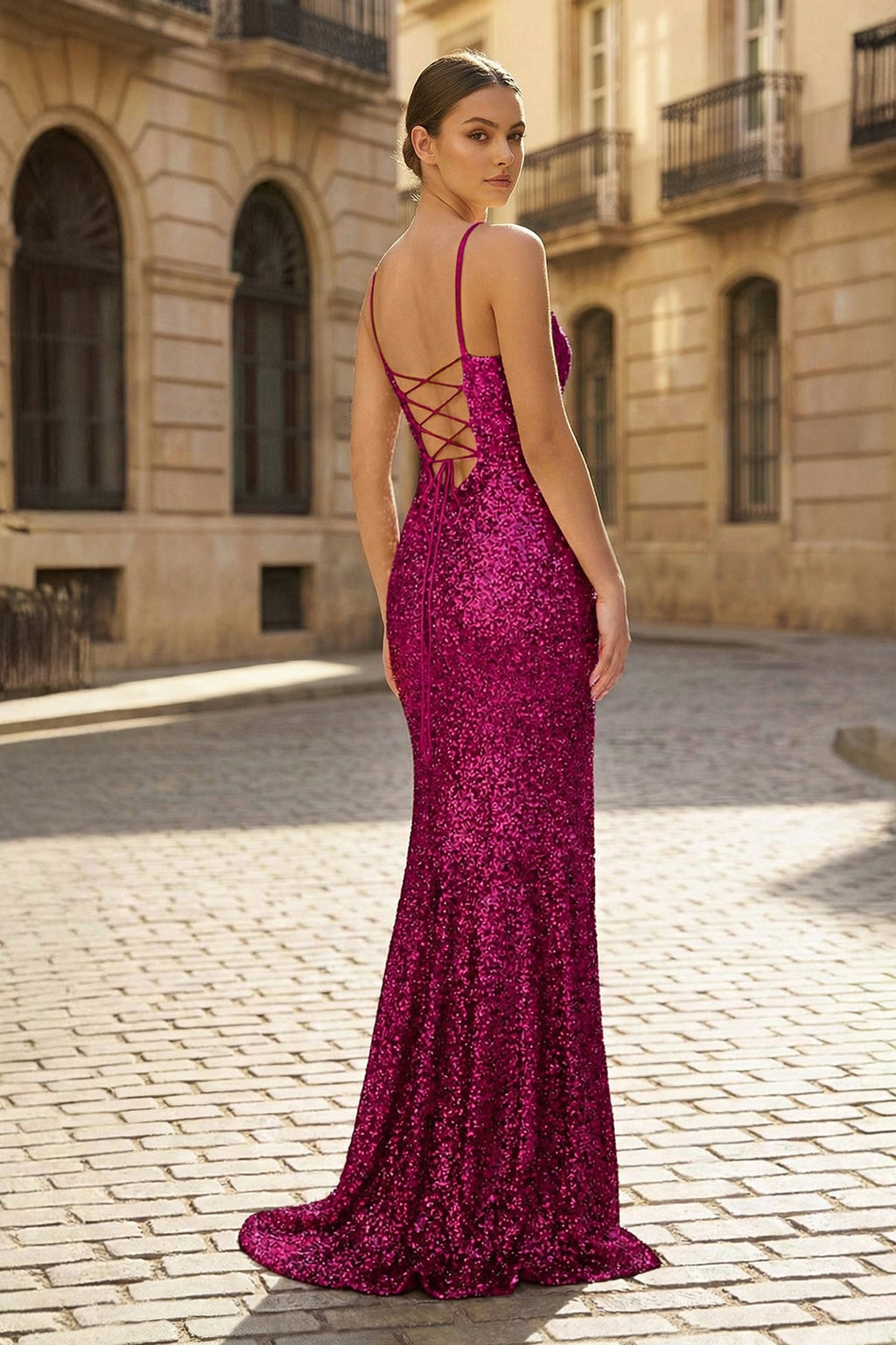Aurelia Olive detail image 8 prom dress
