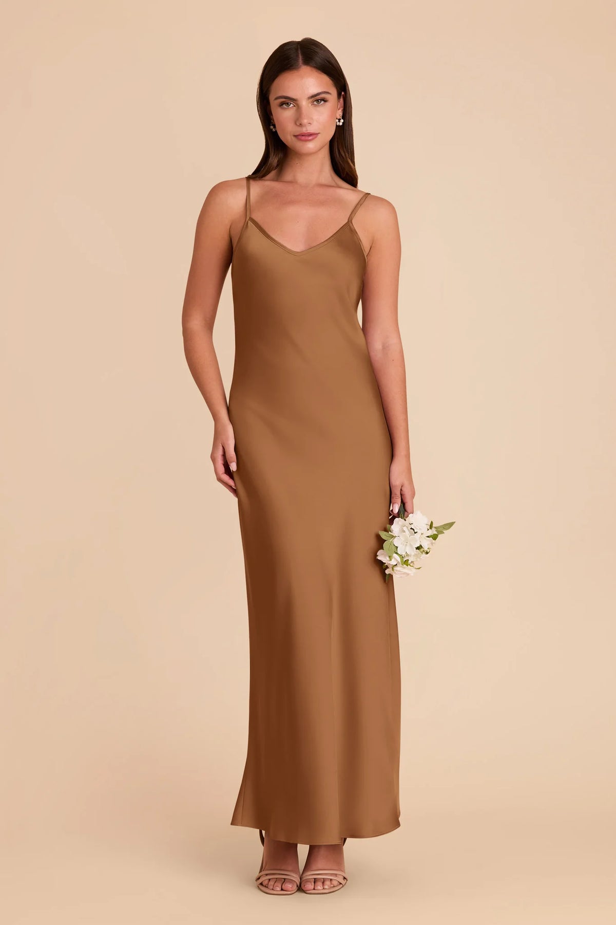 Amara Copper alternate view 2 bridesmaid dress