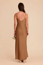 Amara Copper alternate view 4 bridesmaid dress
