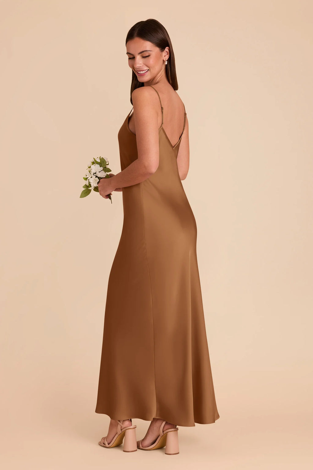 Amara Copper alternate view 3 bridesmaid dress