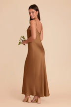 Amara Copper alternate view 3 bridesmaid dress