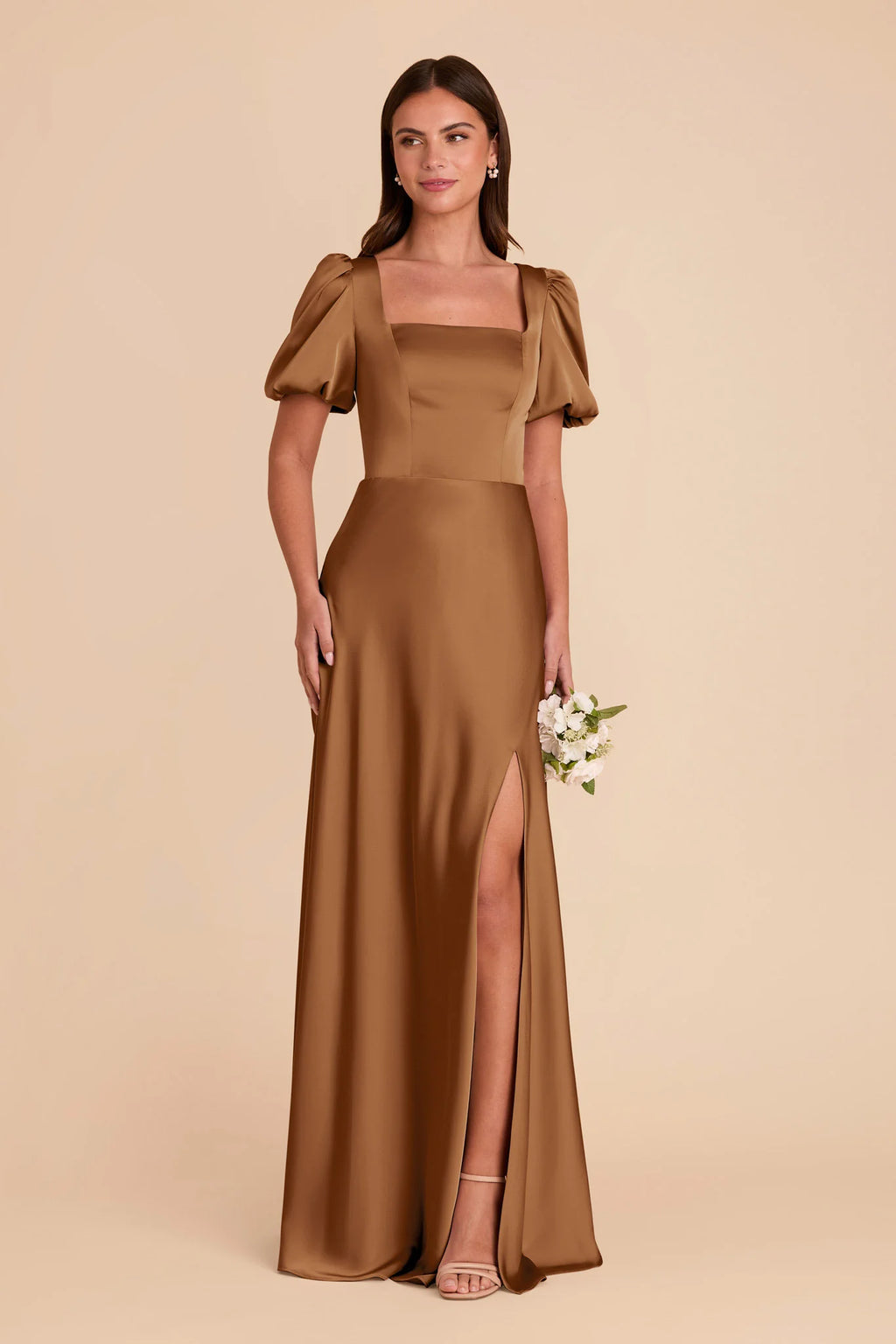 Selene Copper alternate view 2 bridesmaid dress