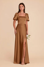 Selene Copper alternate view 2 bridesmaid dress