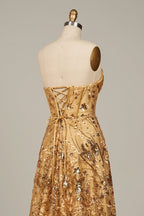 Renata Sol Gold detail 9 prom dress
