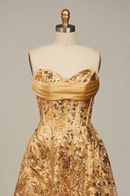 Renata Sol Gold detail 7 prom dress