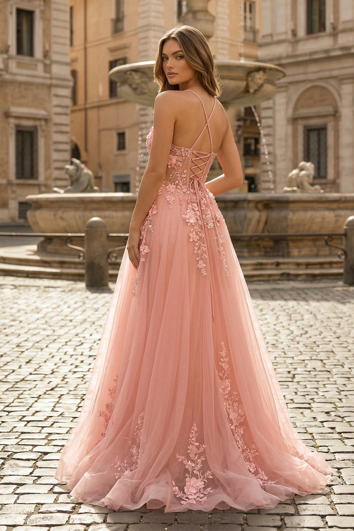 Selene detail image 2 prom dress