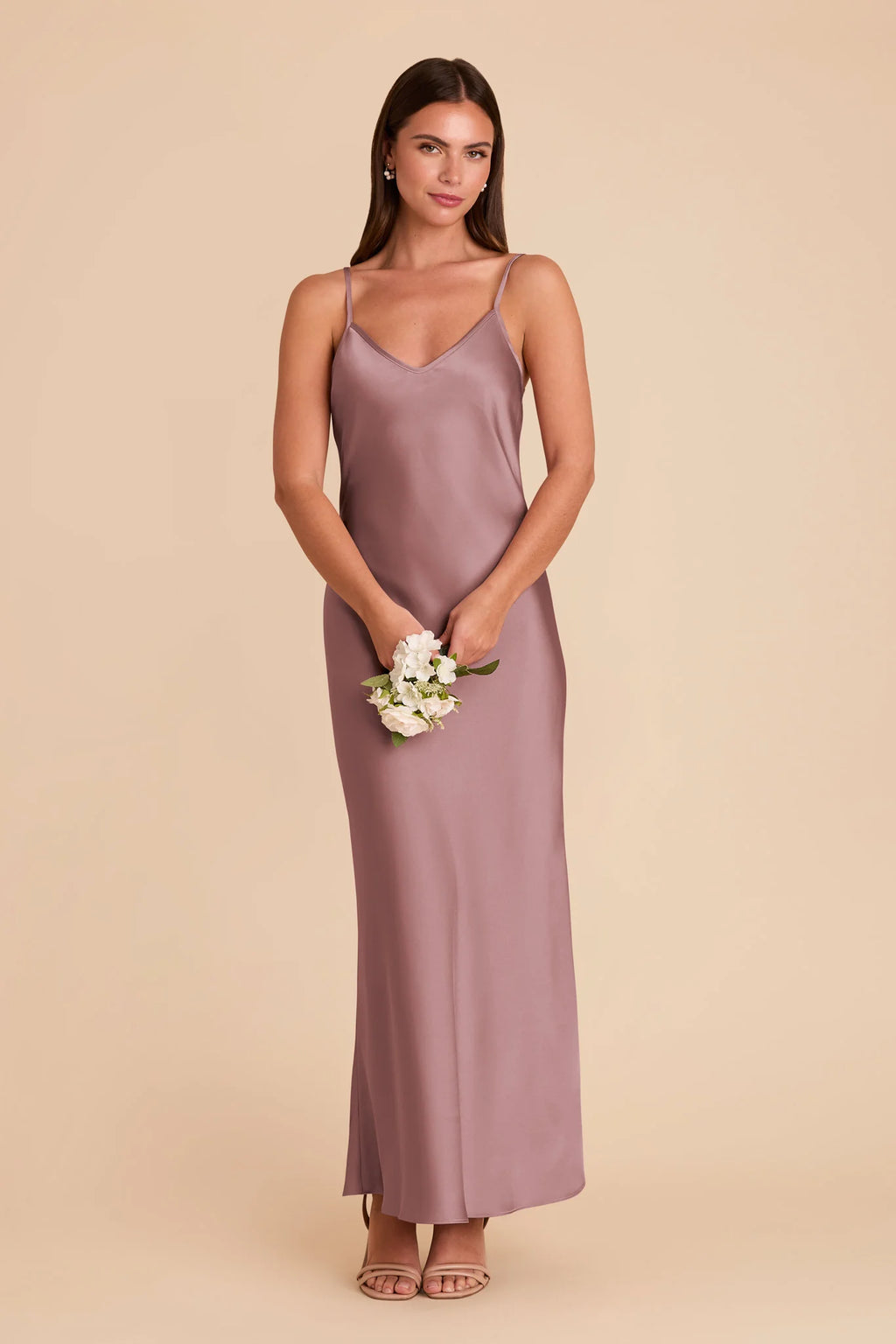 Amara Dark Mauve alternate view 2 bridesmaid dress