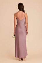 Amara Dark Mauve alternate view 4 bridesmaid dress