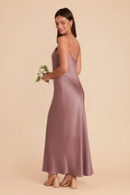 Amara Dark Mauve alternate view 3 bridesmaid dress