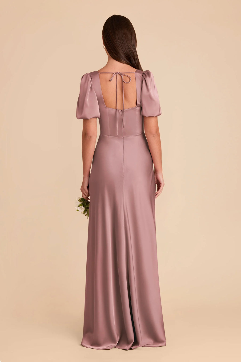 Selene Dark Mauve alternate view 4 bridesmaid dress