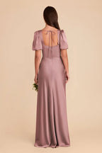 Selene Dark Mauve alternate view 4 bridesmaid dress