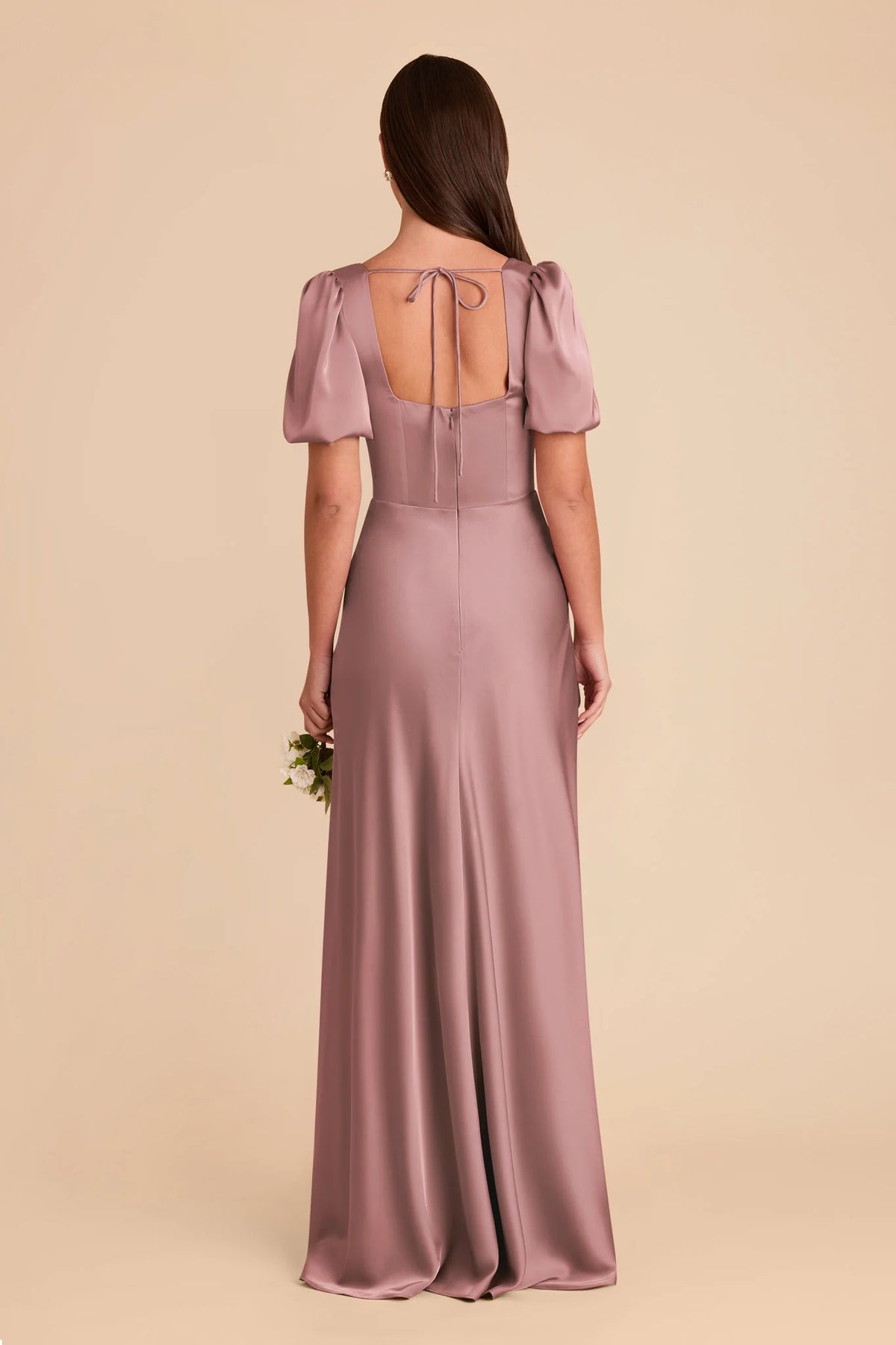 Selene Dark Mauve alternate view 4 bridesmaid dress