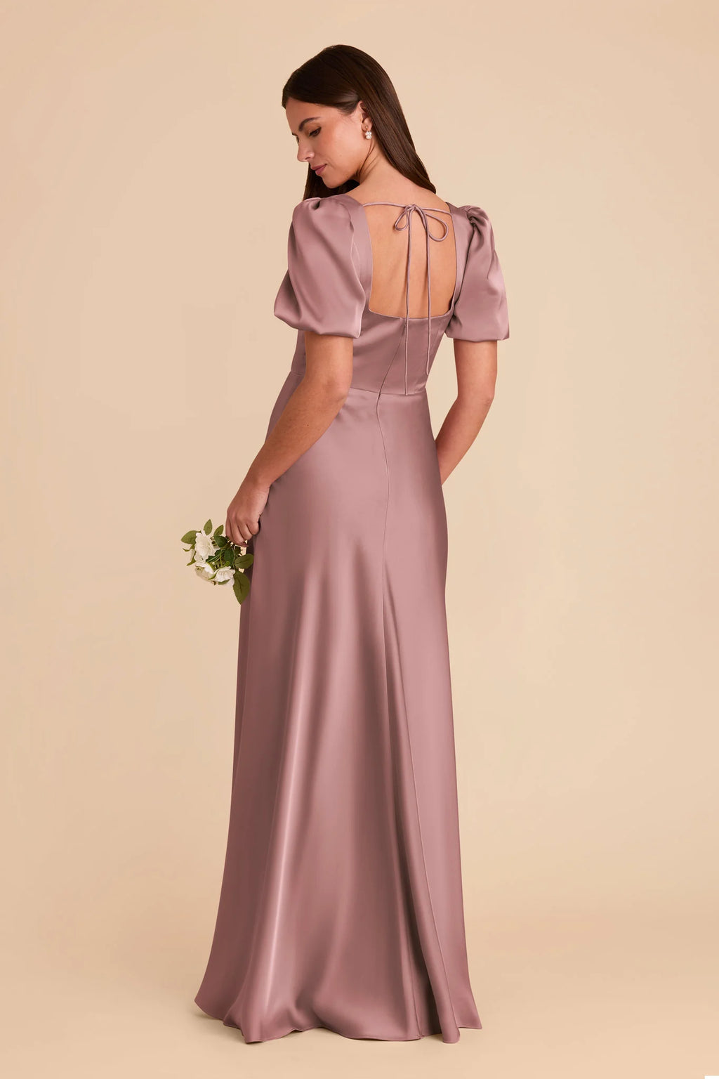 Selene Dark Mauve alternate view 3 bridesmaid dress