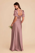 Selene Dark Mauve alternate view 3 bridesmaid dress