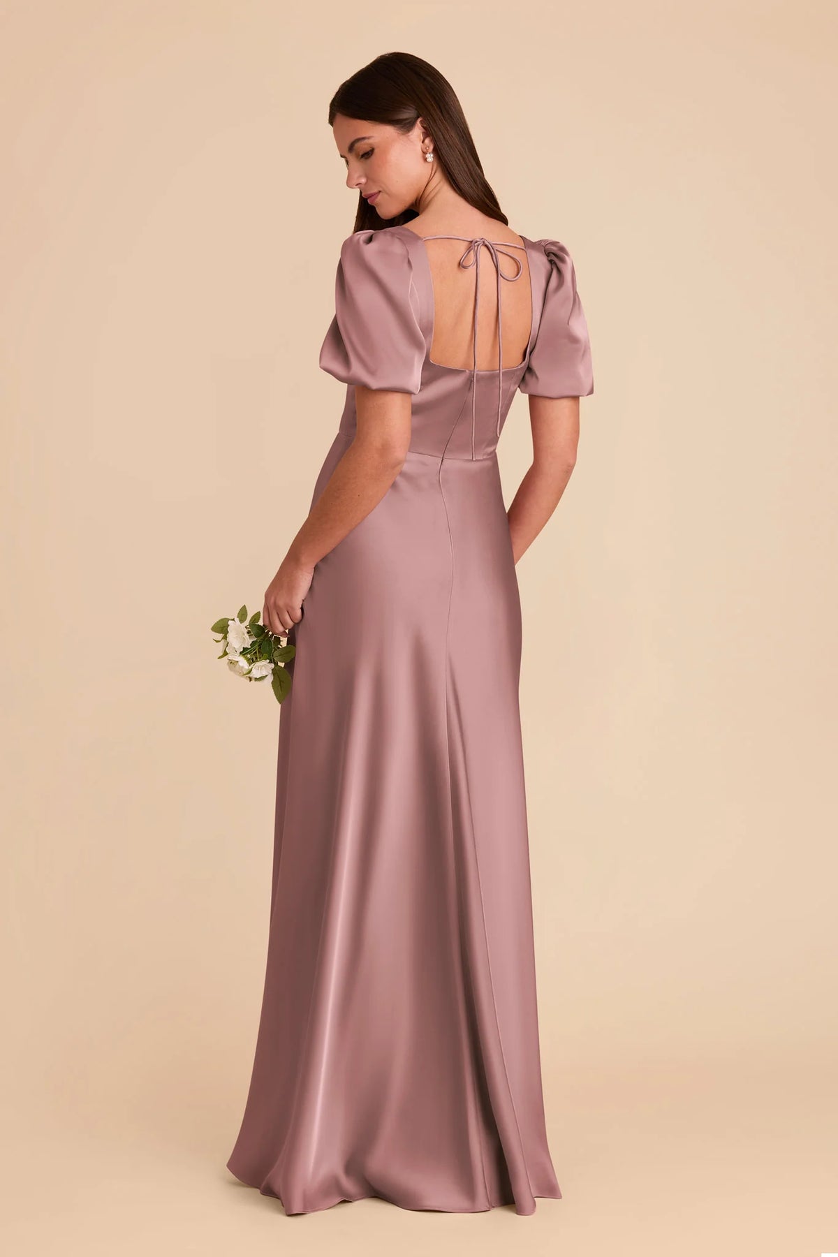 Selene Dark Mauve alternate view 3 bridesmaid dress