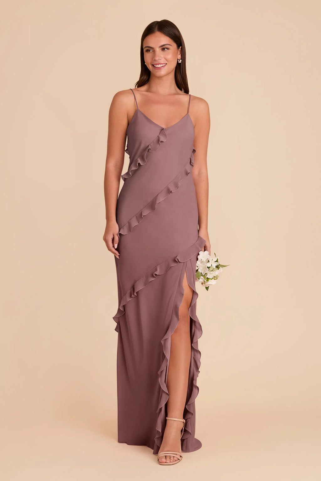 Vivienne Dark Mauve alternate view 2 bridesmaid dress