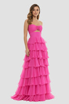 Harmonia fuchsia detail 3 prom dress