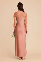 Amara Desert Rose alternate view 3 bridesmaid dress