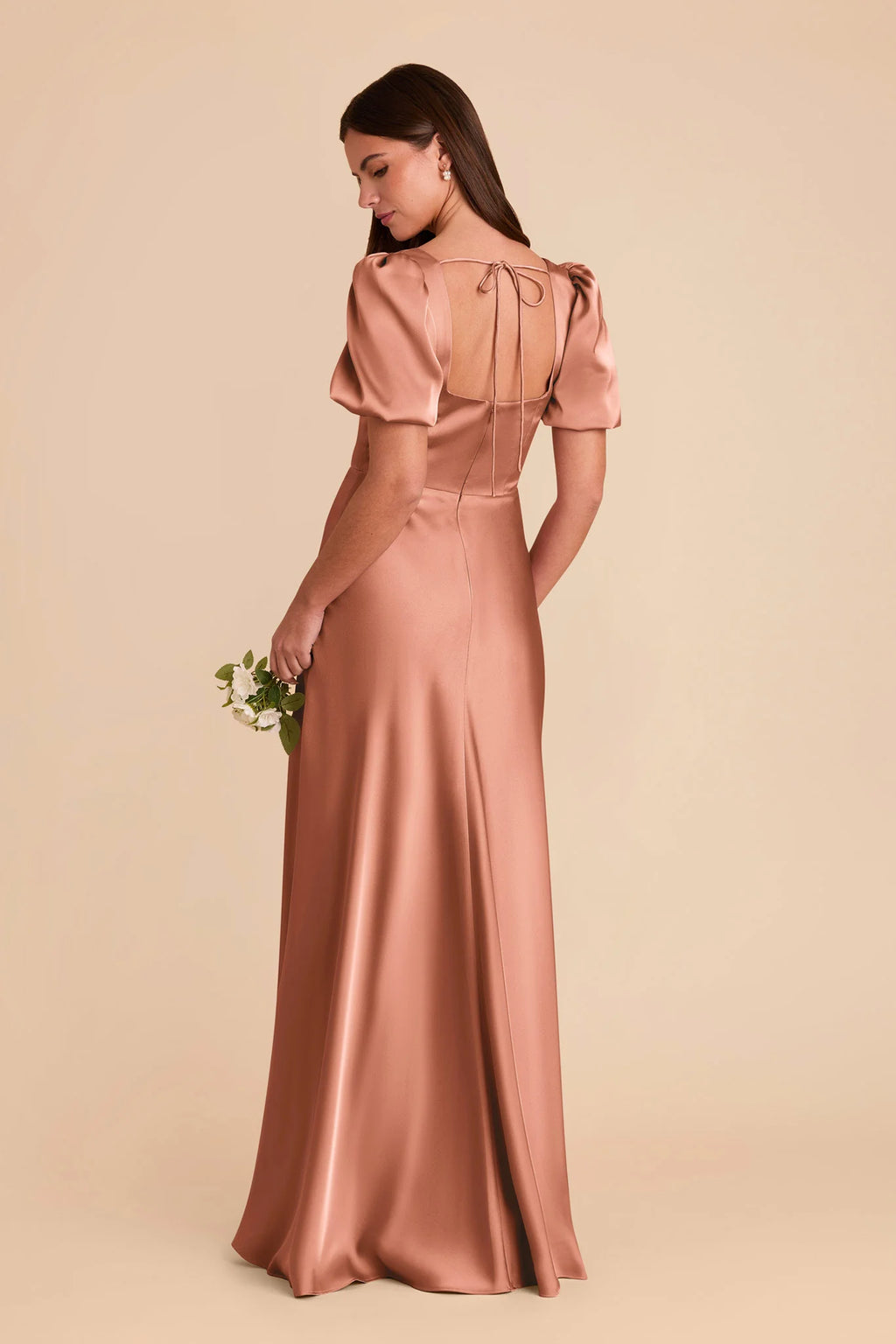 Selene Desert Rose alternate view 3 bridesmaid dress