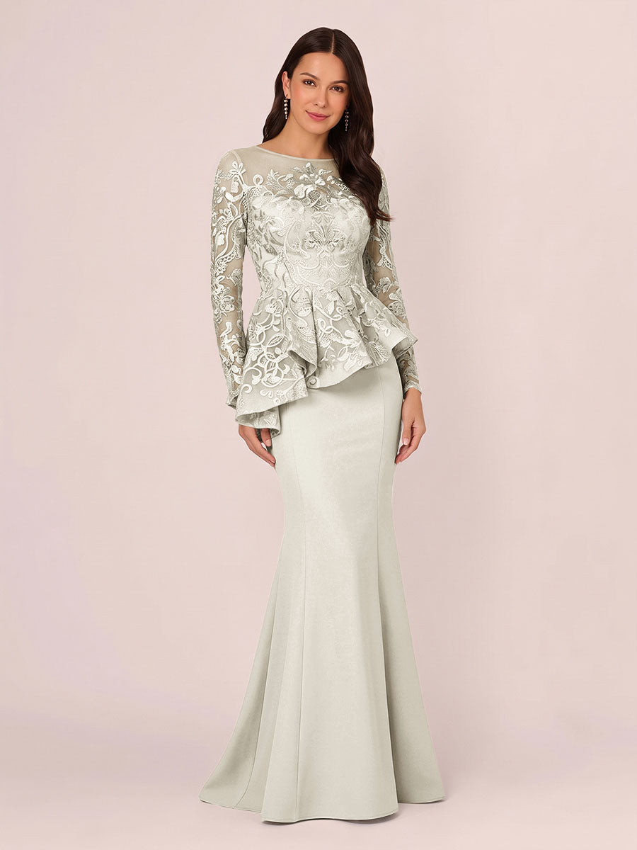 Primrose Kate Ivory front view mother of the bride dress
