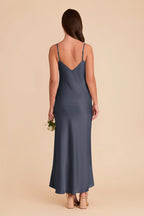 Amara Dusk Blue alternate view 4 bridesmaid dress