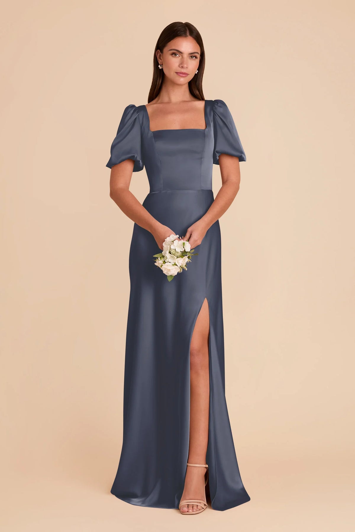 Selene Dusk Blue alternate view 2 bridesmaid dress