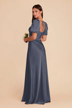 Selene Dusk Blue alternate view 4 bridesmaid dress