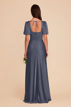 Selene Dusk Blue alternate view 5 bridesmaid dress