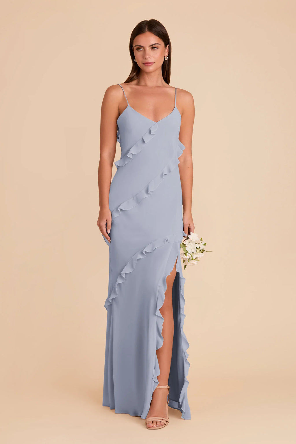 Vivienne Dusty Blue alternate view 2 bridesmaid dress