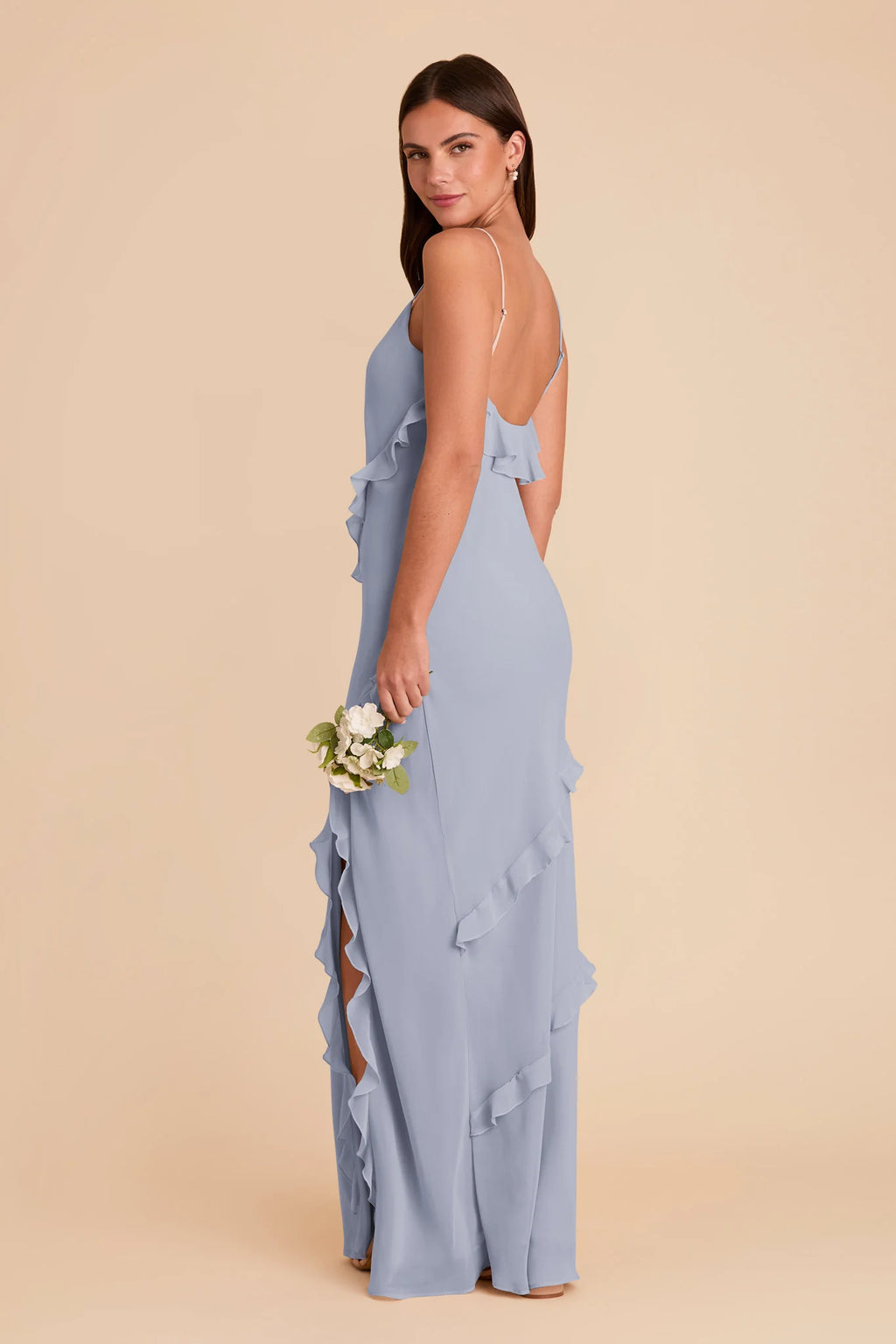 Vivienne Dusty Blue alternate view 3 bridesmaid dress